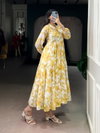 Nnk4502 Weightless Marbal Floral Print Frock Bulk Orders In India